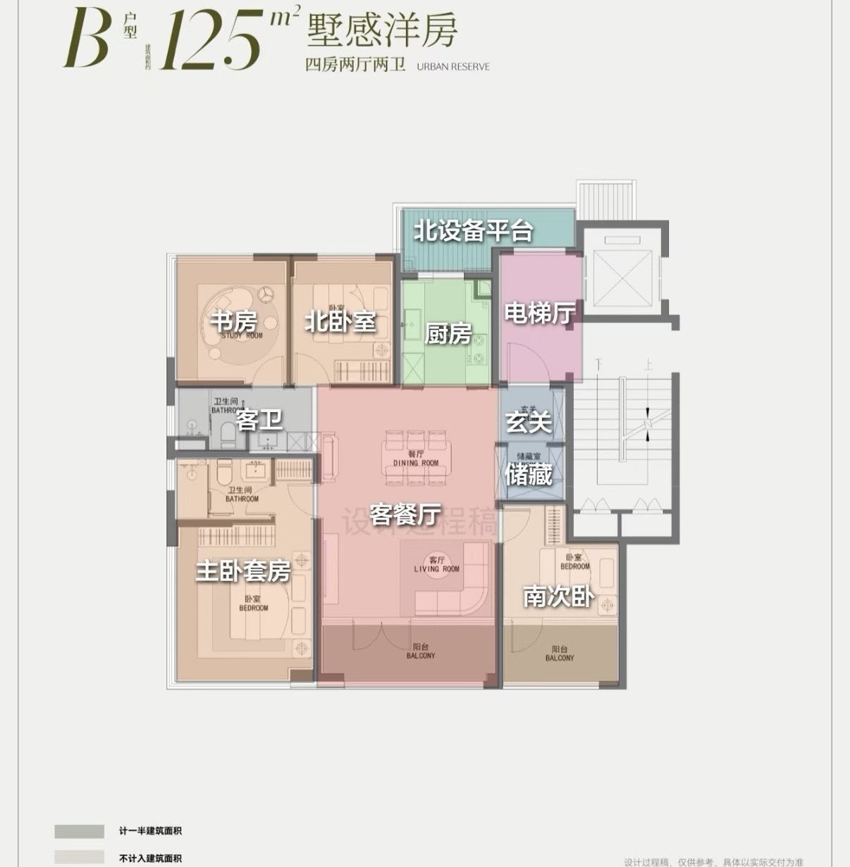 户型首发｜溪屿润璟洋房叠墅洋房，重新定义南翔低密改善天花板！